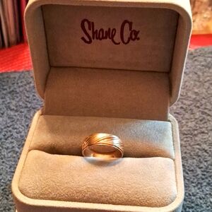 Vintage 1989,Certified,Like New,Genuine,14K,Yellow Gold,6MM,Engraved,Ring